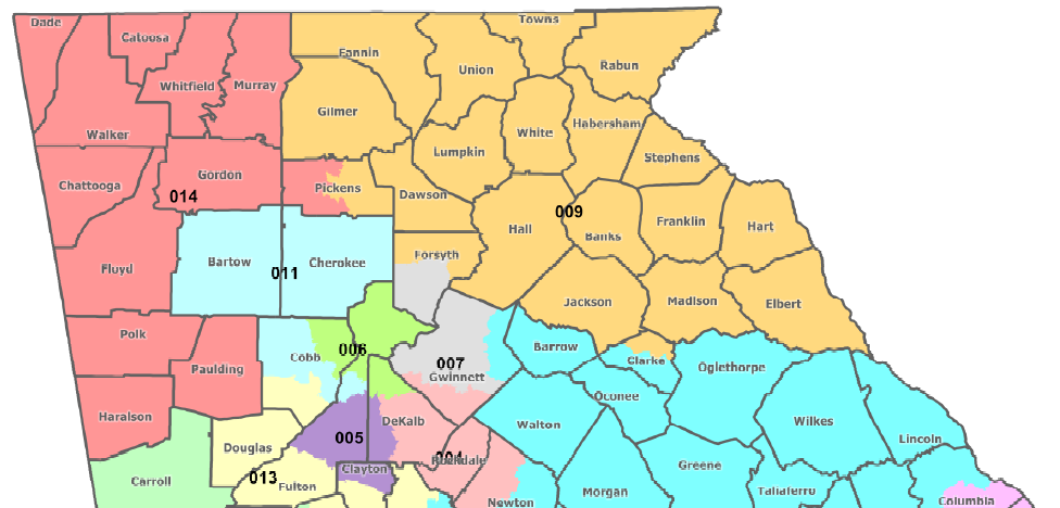 2012 Congressional Districts